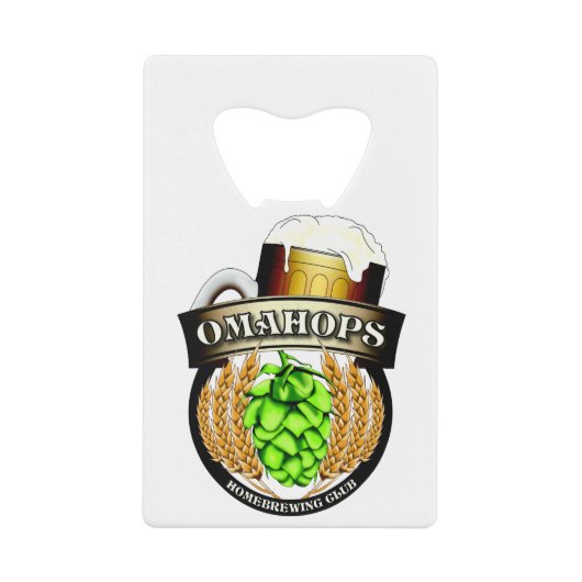 Creditcardformaat flesopener creditkaart flessenopener (Voorkant)