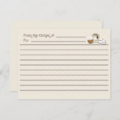 Creditcardgegevens ontvangen briefkaart (Voorkant / Achterkant)