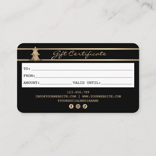 Creditcardkaartencertificaat Logo toevoegen Visitekaartje (Achterkant)