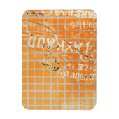  creditcardnummer Franse winkel ontvangen Magneet (Verticaal)