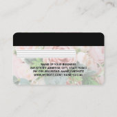 crediteren | Kaart debiteren | Bloemregeling Visitekaartje (Achterkant)