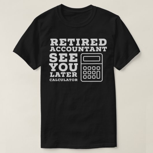 Crediteringsgeld in ruste CPA T-shirt (Design voorkant)