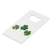 🍀 CREDITKAART FLESSENOPENER (Voorkant Gekanteld)