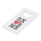 ❤ CREDITKAART FLESSENOPENER (Achterkant Gekanteld)