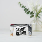 Creditreparatie Visitekaartje (Staand voorkant)