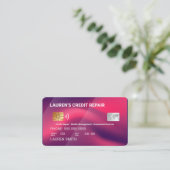 Creditreparatie Visitekaartje (Staand voorkant)