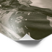 Cree Indian Foto Afdruk (Hoek)