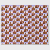 Cree Indian Native American Art Charles M Russell Cadeaupapier (Vlak)