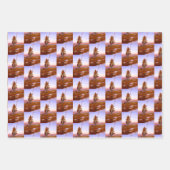 Cree Indian Native American Art Charles M Russell Inpakpapier Vel (Voorkant 2)