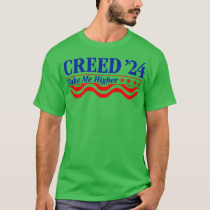 Creed 24 Take Me Higher Funny Creed 2024 Long Slee T-shirt