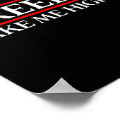 Creed 24 Take Me Higher Vlag Vs Amerika  Poster (Hoek)