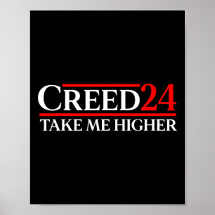 Creed 24 Take Me Higher Vlag Vs Amerika Poster