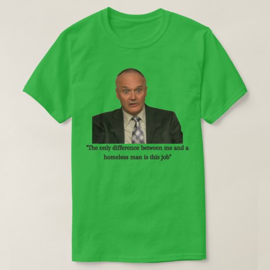 Creed Bratton T-shirt (Design voorkant)