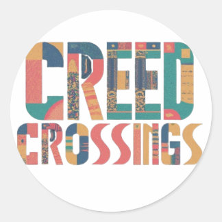 Creed Crossings Ronde Sticker