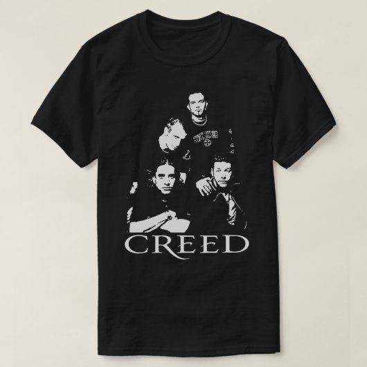 Creed rock poster t-shirt (Design voorkant)