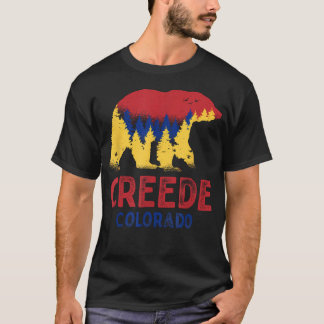 Creede Colorado Rocky Mountains Co T-shirt