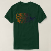 Creedence Clearwater Revival Retro ArtWork T-shirt (Design voorkant)