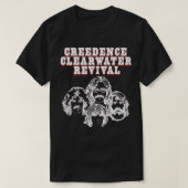 Creedence Clearwater Revival TS shirt (Design voorkant)