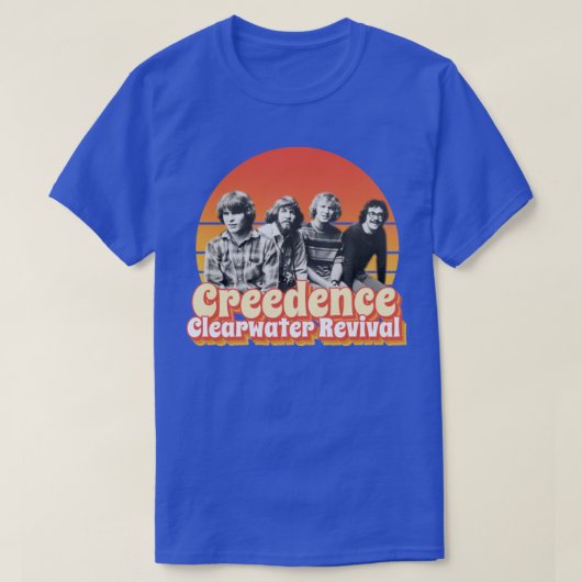 Creedence  zonsondergang t-shirt (Design voorkant)