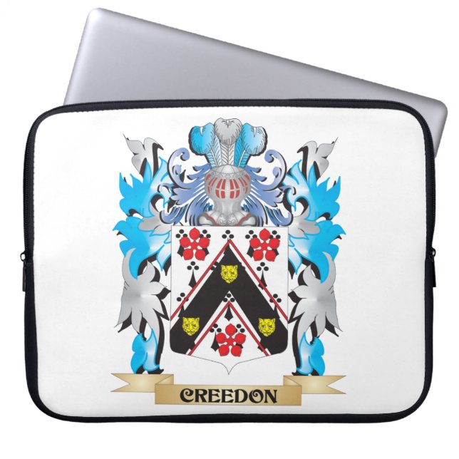 Creedon Coat of Arms - Familie Crest Laptop Sleeve (Voorkant)