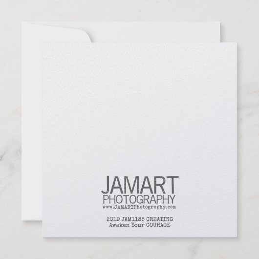 CREËER 5,25 x 5,25-kaart Kaart (Achterkant)