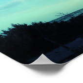 Creëer A Aangepast prijsopgave - Moonlit nacht Poster (Hoek)