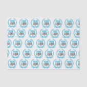 Creëer A Aangepaste Logo Tissuepapier (Voorkant)