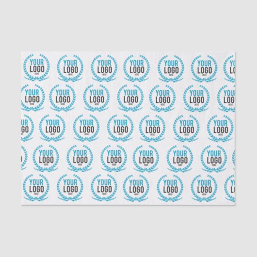 Creëer A Aangepaste Logo Tissuepapier (Voorkant)