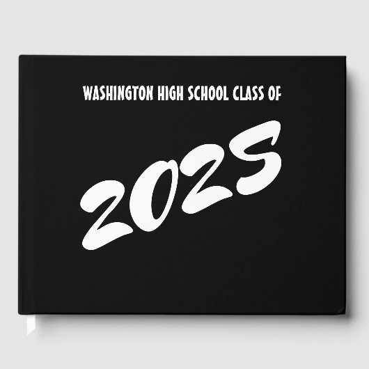 CREËER A AFSTUDEREN GASTENBOEK (Voorkant)