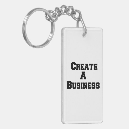 Creëer A Business Sleutelhanger (Voorkant Links)
