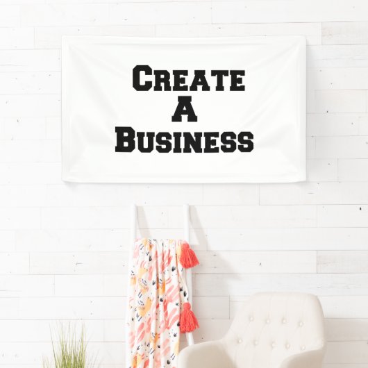 Creëer A Business Spandoek (Insitu)