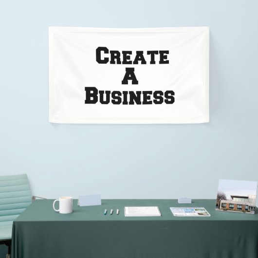 Creëer A Business Spandoek (Beurs)