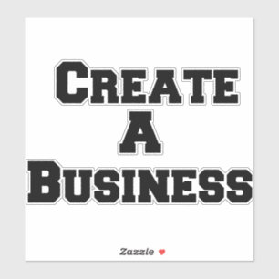Creëer A Business Sticker