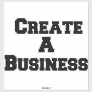 Creëer A Business Sticker
