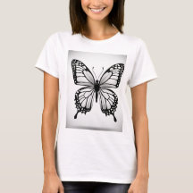 Creëer a Butterfly Zwart en Wit