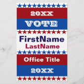 Creëer a Campaign Sjabloon Flyer (Achterkant)