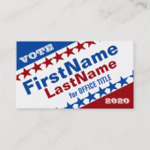 Creëer a Campaign Sjabloon Visitekaartje (Voorkant)