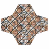 Creëer a Custom 8 Fotocollage - Diamantvorm Voetbal (Enkel)