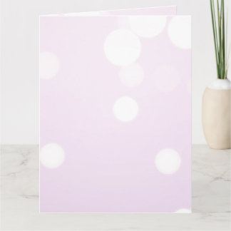 Creëer a Custom Frosty Pink Bokeh Kaart