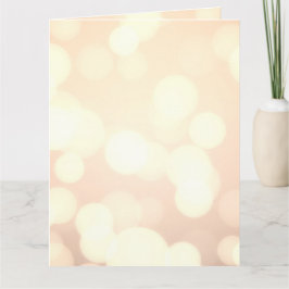 Creëer a Custom Golden Bokeh Kaart