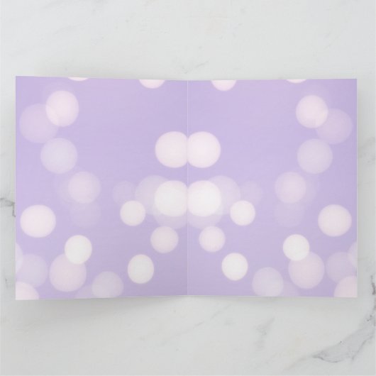 Creëer a Custom Lavendel Bokeh Kaart (Binnen)