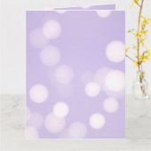 Creëer a Custom Lavendel Bokeh Kaart (Gele Bloem)