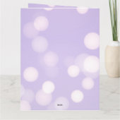 Creëer a Custom Lavendel Bokeh Kaart (Achterkant)