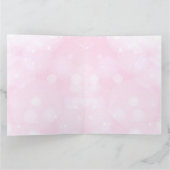 Creëer a Custom Pastel Pink Bokeh Kaart (Binnen)