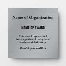 Creëer a Custom Volunteer Service Award (Silver)