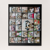 Creëer a Funky Photo Collage met 27 foto's Legpuzzel (Verticaal)