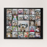 Creëer a Funky Photo Collage met 27 foto's Legpuzzel<br><div class="desc">Gebruik je favoriete foto of afbeeldingen om een leuk hoopje te maken om met vrienden te delen. Dit moderne raster prints diagonaal over de voorzijde voor een unieke en opvallende vertoning van uw foto's. Het moderne kalligrafiekmanuscript kan worden gebruikt om een naam of een gebeurtenis toe te voegen.</div>