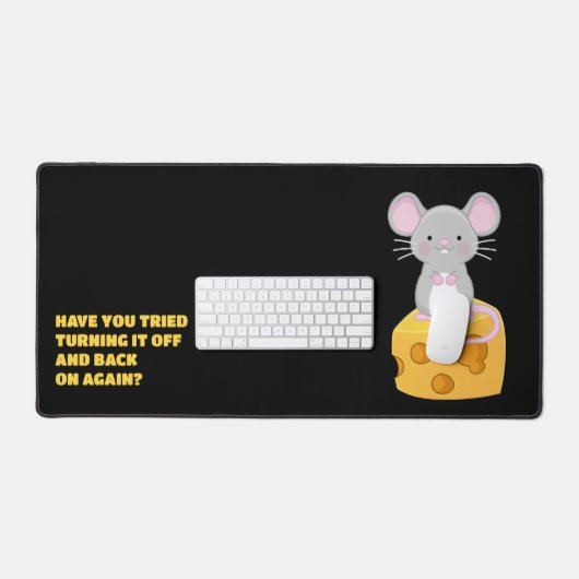 Creëer a Funny Gezegde Mouse Theme gepersonaliseer Bureaumat (Keyboard & Muis)