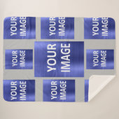 Creëer a Gepersonaliseerde foto-inkuvelbak voor Sherpa Deken (Voorkant (horizontaal))