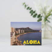 Creëer a Hawaiian Vakantie Foto Briefkaart (Staand voorkant)